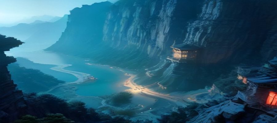 动漫剧情简介配图，展示多部经典番剧的场景风格对比，从奇幻冒险到日常治愈，画面氛围各异，色彩丰富多样